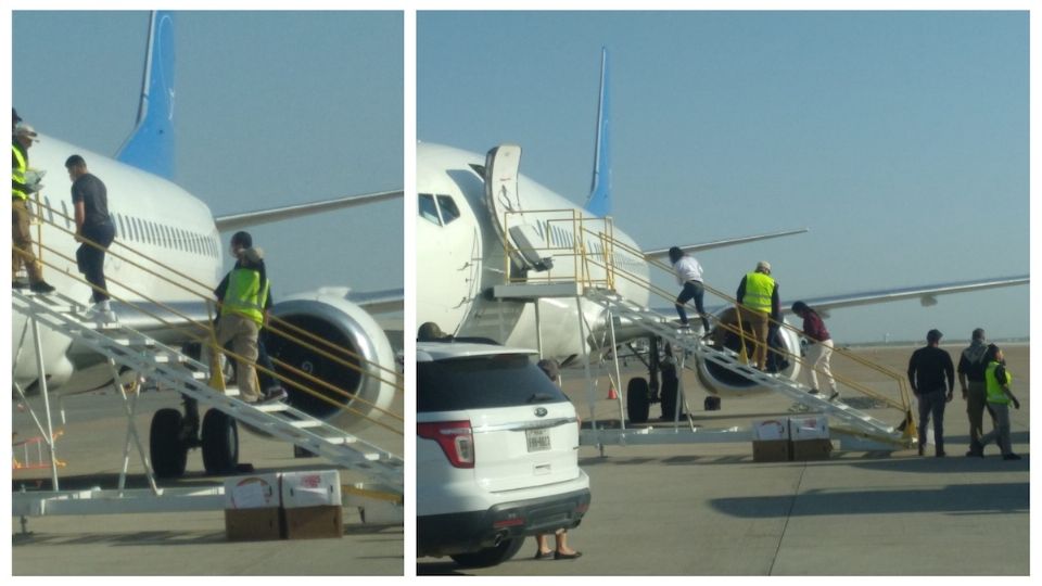 Este miércoles salieron más de 100 indocumentados a Honduras desde el aeropuerto de Laredo, igual que lo hicieron el 13 de junio, también desde Harlingen hubo expulsiones aéreas este día, allá han sido frecuentes los últimos cuatro meses.