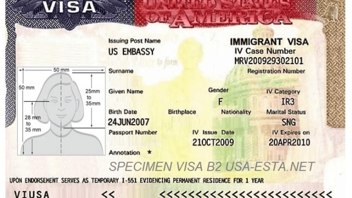 ¿Qué requisito debes cumplir para la foto de la visa americana?