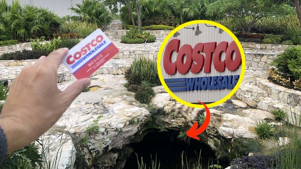 El Costco con cenote que impacta a los visitantes