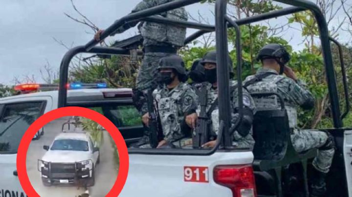 Indignante momento, la Guardia Nacional atropella a perrito en situación de calle | VIDEO