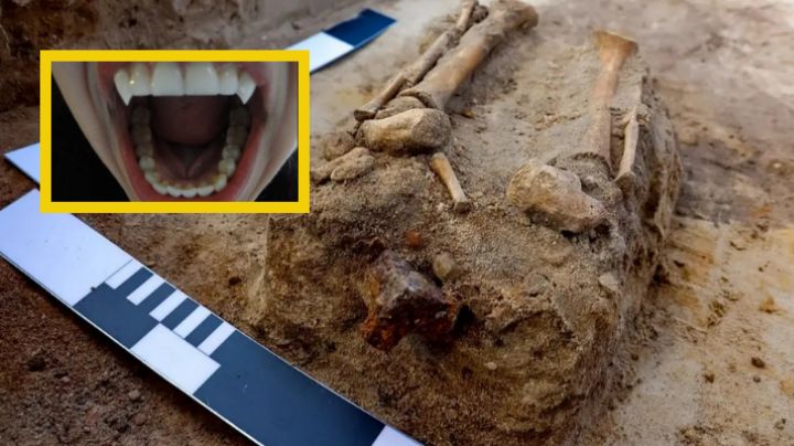 Encuentran tumba de 'niño vampiro'; sus restos están encadenados