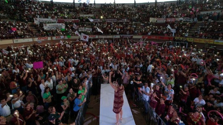 "Las mujeres podemos encabezar los destinos de la nación’’: Claudia Sheinbaum