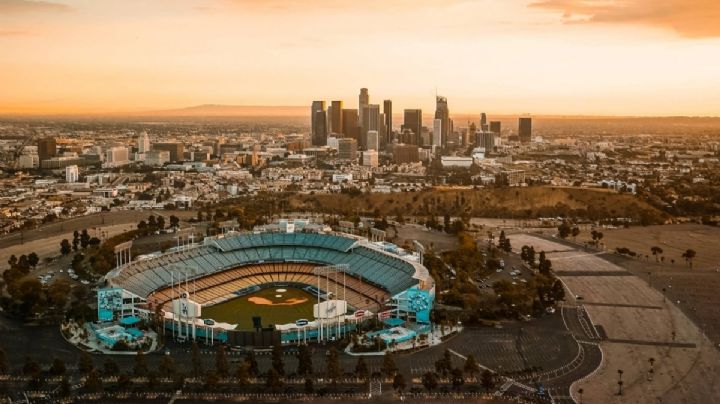 Estadio de los Dodgers, irreconocible tras el paso del huracán Hilary | VIDEO