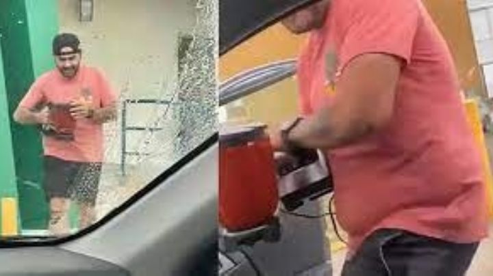 CFE no les conectó la luz y fueron a las oficinas con su licuadora para hacer su salsa | VIDEO