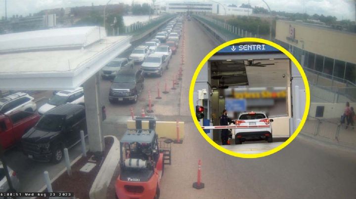 Una sola caseta abierta para todo el tráfico del Puente Internacional 1