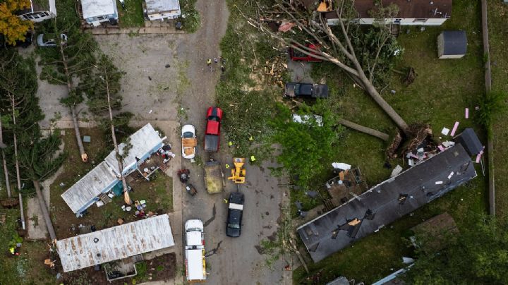 Tornados en Michigan dejan 5 muertos, entre estos una bebé