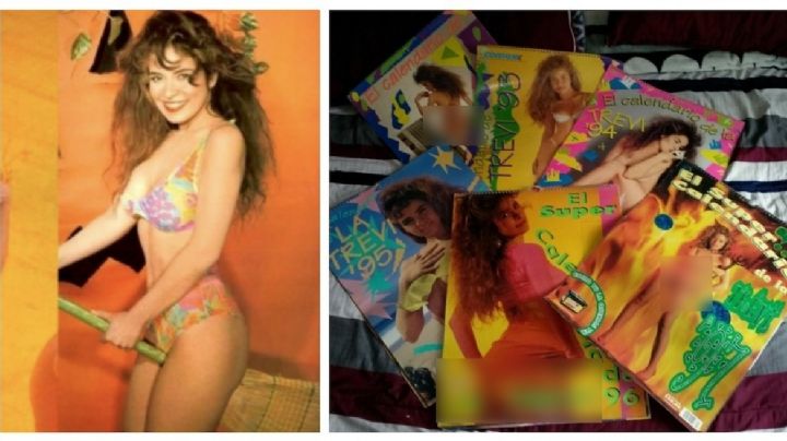 Calendario de Gloria Trevi: por esta razón escandalizó en los 90 | FOTOS
