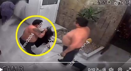 VIDEO: Hombre golpea con palo a mujer y la arrastra del cabello