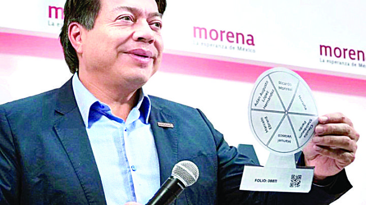 Presenta Morena boleta de encuesta