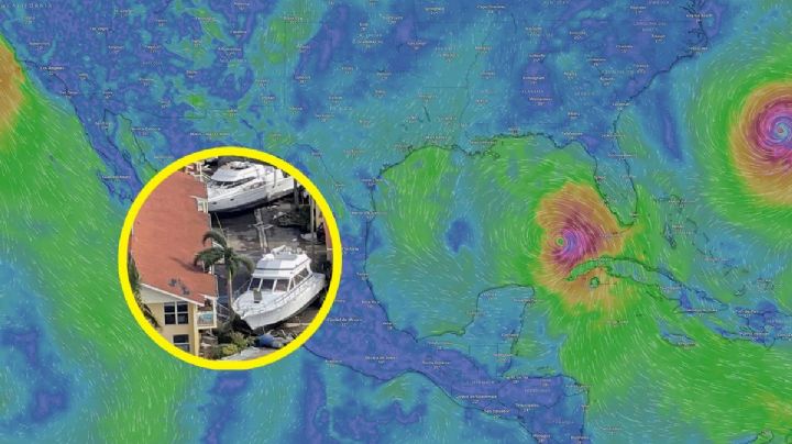 EN VIVO: 'Idalia' ya es huracán categoría 1; esta es su trayectoria