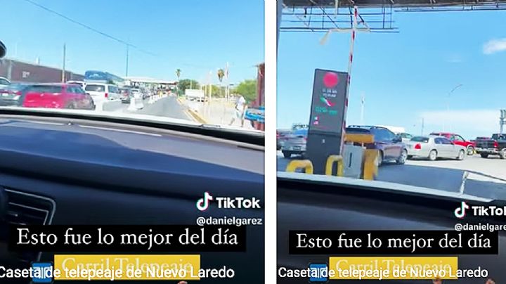 Utiliza caseta de telepeaje y se ahorra una hora de fila; usuario graba su experiencia en VIDEO