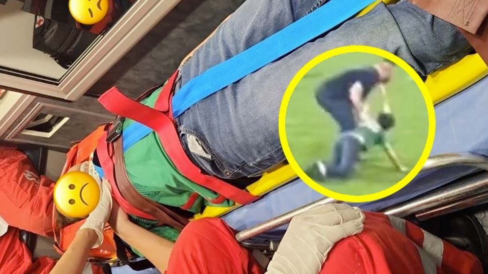 Niño es golpeado por guardia de estadio y lo manda al hospital