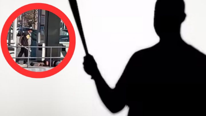 Hombre agarra a batazos a otro hasta que dejó de moverse | VIDEO