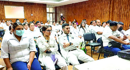 Capacitan a 60 pasantes de enfermería y medicina