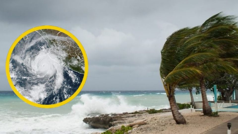 La fuerza de la tormenta tropical traerá lluvias intensas y rachas de fuertes vientos en varias entidades de la república mexicana