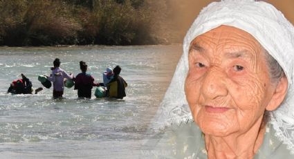 Llega abuelita migrante de 103 años a la frontera;  la tienen varada en espera de asilo político
