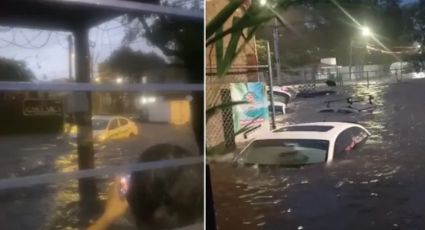 Lluvias en Guadalajara deja inundaciones; autos son arrastrados por la corriente | VIDEO