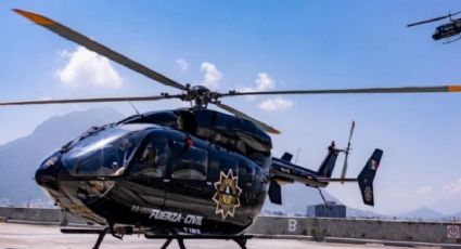 Como de película: Fuerza Civil de Nuevo León frustra asalto a tractocamión con helicóptero