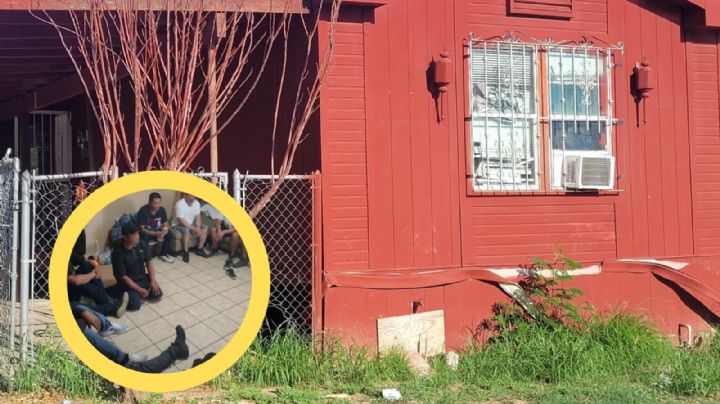 Hallan a 10 indocumentados en deplorables condiciones en casa de Laredo, Texas