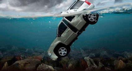 ¿Qué debes hacer si caes con tu auto dentro del agua en una inundación?