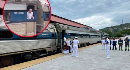 AMLO realiza prueba del Tren Interoceánico del Istmo de Tehuantepec