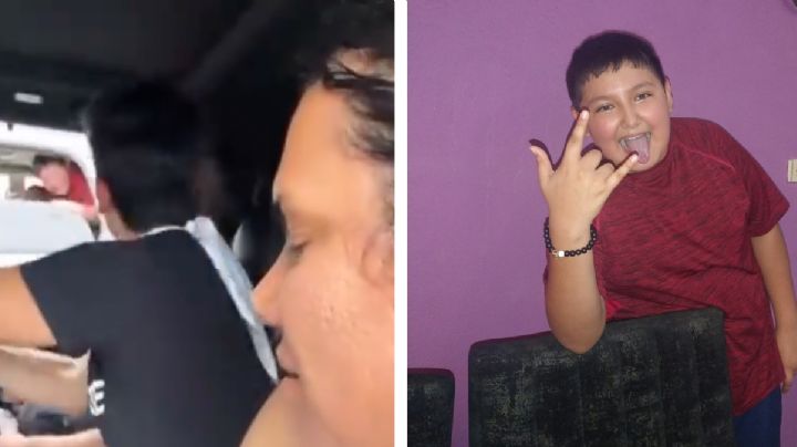 Emilio Osorio le regala pulsera a niño neolaredense cuando se encuentran en la calle | VIDEO