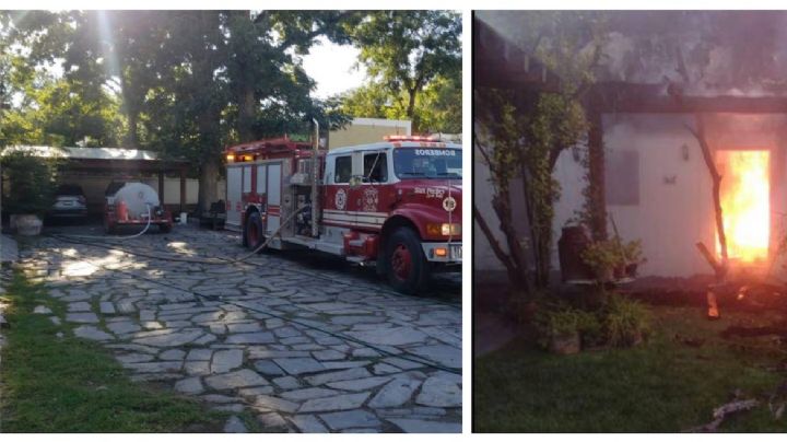 Mujer salta de balcón de hotel en llamas en Parras de la Fuente