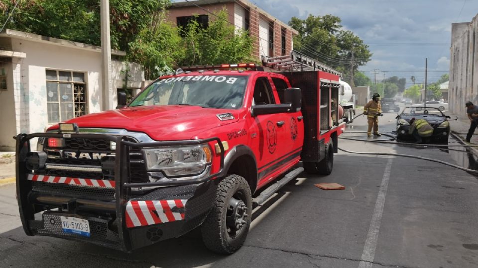 Incendio de vehículo