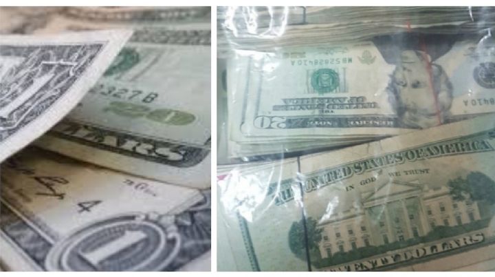 Detiene a hombre con fajos de billetes; viajaba con una mujer