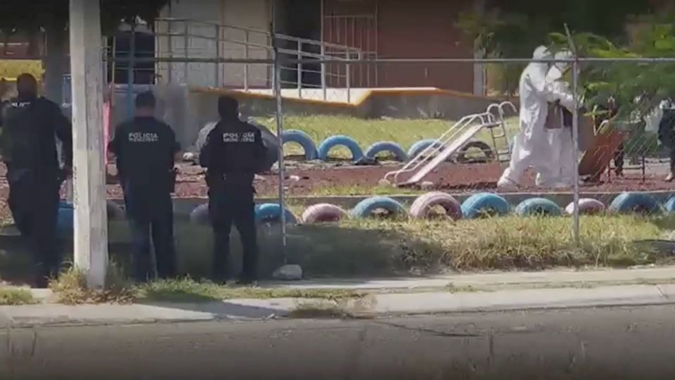 La pequeña perdió la vida asfixiada en una resbaladilla.