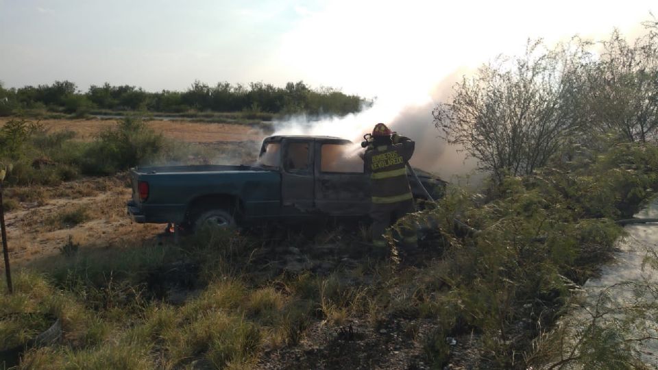 Dos personas murieron calcinadas en el accidente