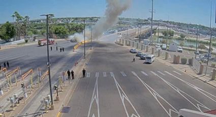 Camioneta se incendia en pleno Puente Internacional II: moviliza a equipos de seguridad
