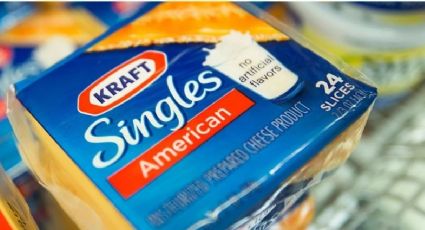 Ten cuidado: retiran queso americano marca Kraft de las tiendas, ¿por qué?