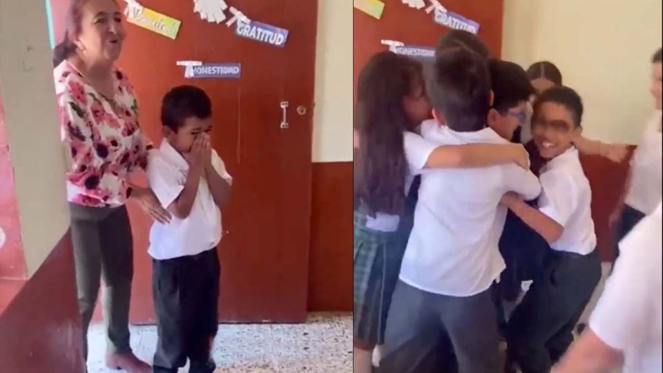 Niño celebra su cumpleaños por primera vez y así reacciona ante sorpresa