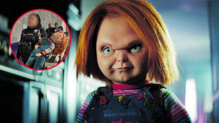 Detienen a muñeco Chucky; 'asaltaba' a personas con un arma blanca