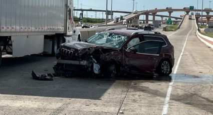 Accidente en la milla 8 de Laredo, Texas, deja a hombre lesionado