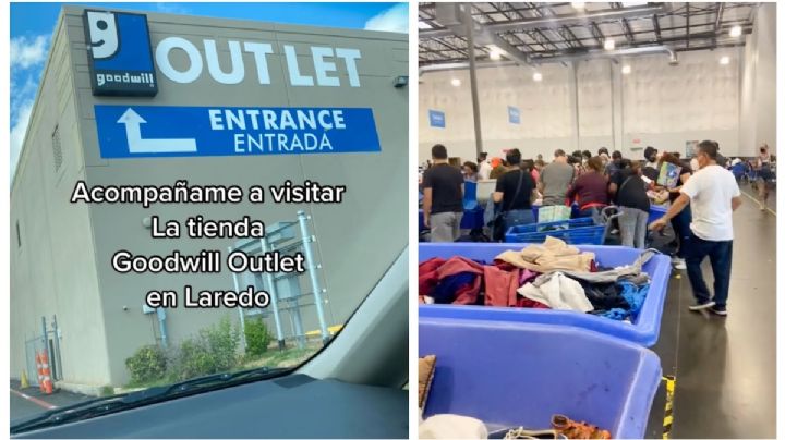 ¿Qué venden en el Outlet de Goodwill de Laredo, Texas, donde todo cuesta 50 centavos?