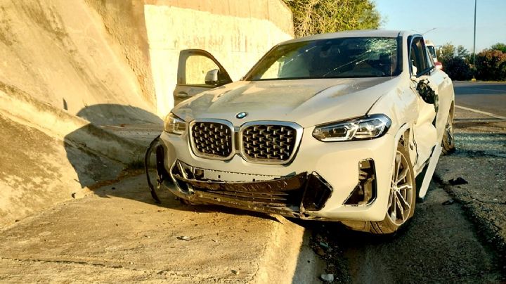 Muere pareja en su BMW en Bulevar Colosio; salía del concierto de Grupo Frontera