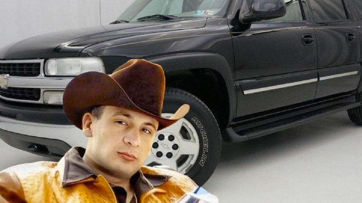 Así quedó la camioneta de Valentín Elizalde tras ser masacrado en Reynosa