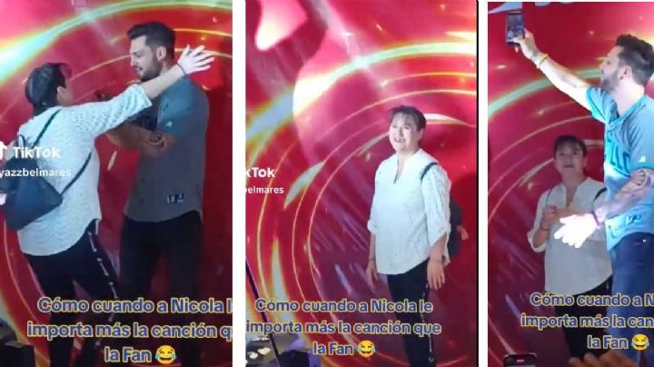 Nicola Porcella 'desprecia' abrazo de fan en Saltillo | VIDEO