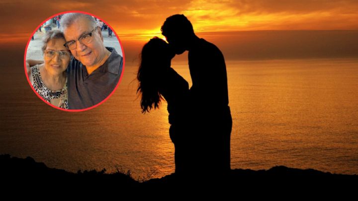 Pareja de enamorados comparte fotos con cinco años de diferencia en Expomex y se hace viral