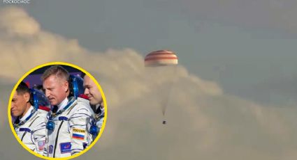 Regresan astronauta y cosmonautas a la Tierra tras un año atrapados en el Espacio