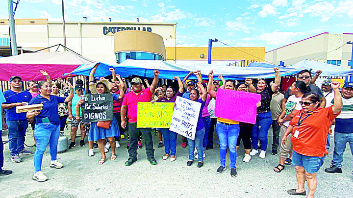 Estalla la huelga en Caterpillar, planta Oradel; 500 trabajadores exigen aumento salarial