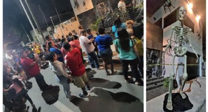 Regresa la 'casa embrujada' a la colonia Hidalgo de Nuevo Laredo; invitan a visitarla gratis | VIDEO