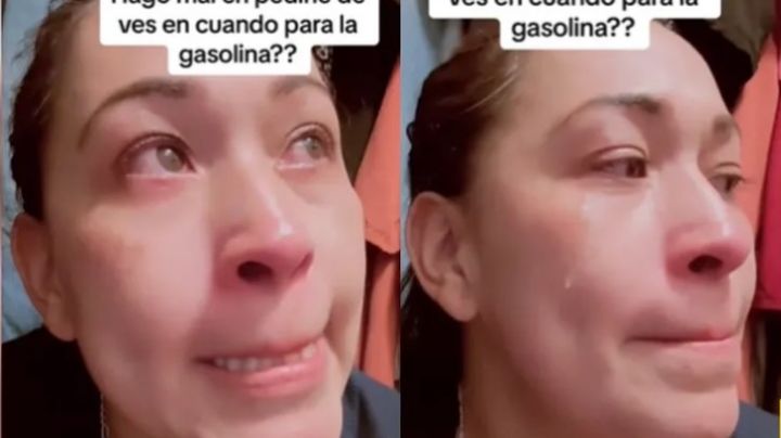 Madre siente culpa y llora tras pedirle a su hijo de 22 años dinero para la gasolina | VIDEO