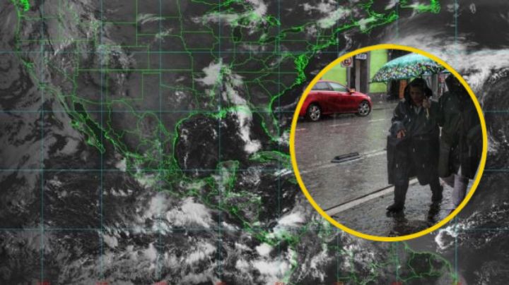 Onda tropical 25 y 26 llegarán a México; provocarán lluvias fuertes y hasta granizo en estos Estados