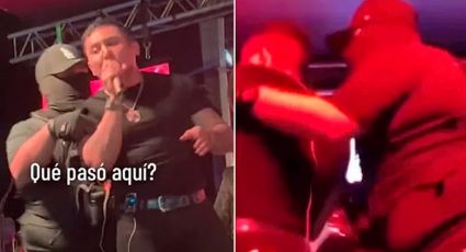 Bajan a Edwin Luna de pleno concierto; ¿qué ocurrió? | VIDEO