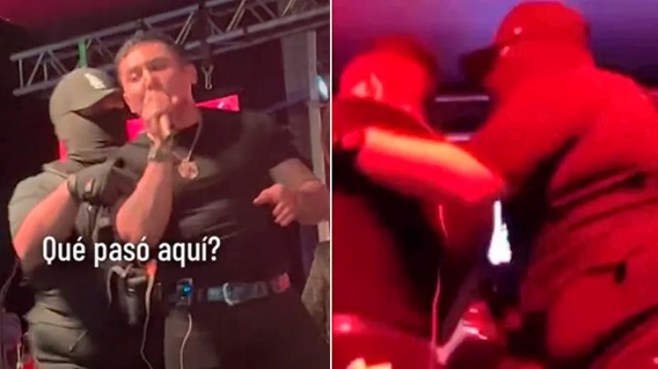 Bajan a Edwin Luna de pleno concierto; ¿qué ocurrió? | VIDEO
