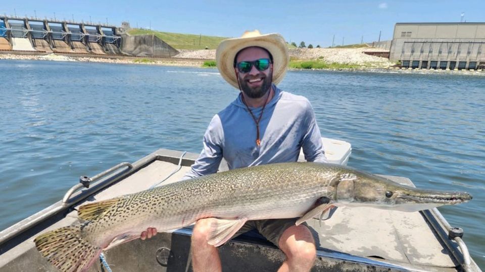 Este pescador de Texas atrapó un pez catán gigante