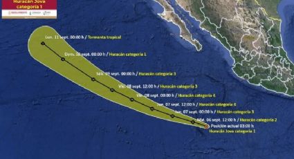 Se intensifica huracán Jova a categoría 2, ¿Qué estados afectará?